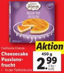 Lidl Cheesecake Passions- frucht Angebot