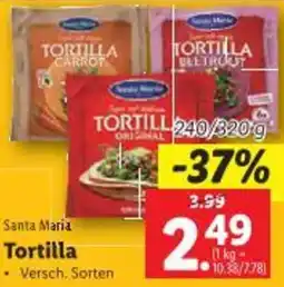 Lidl Tortilla Angebot
