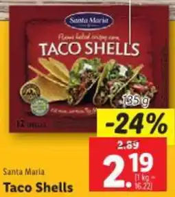 Lidl Taco Shells Angebot