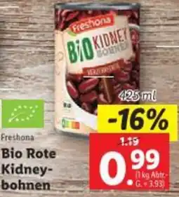 Lidl Bio Rote Kidney- bohnen Angebot
