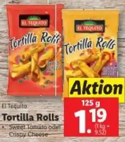 Lidl Tortilla Rolls Angebot
