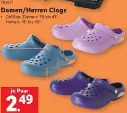 Lidl Damen/Herren Clogs Angebot