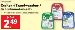 Lidl Zecken-/Brandwunden-/ Schürfwunden-Set Angebot