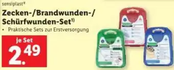 Lidl Zecken-/Brandwunden-/ Schürfwunden-Set Angebot