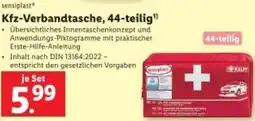 Lidl Kfz-Verbandtasche Angebot