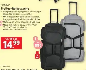 Lidl Trolley-Reisetasche Angebot