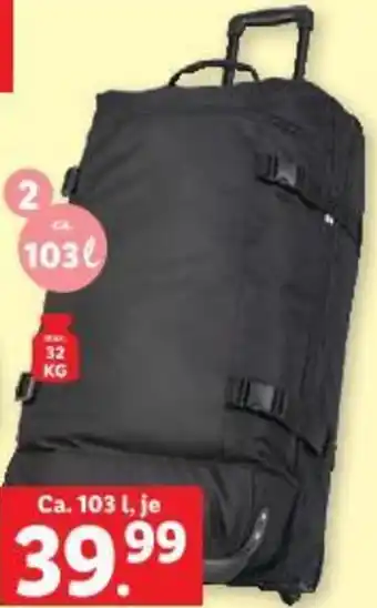 Lidl Trolley-Reisetasche Angebot