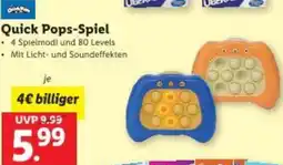 Lidl Quick Pops-Spiel Angebot