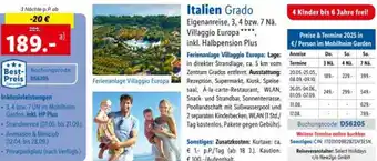 Lidl Italien Grado Angebot