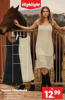 Lidl Damen Häkelkleid Angebot