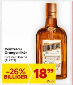 Billa Cointreau Orangenlikoer Angebot