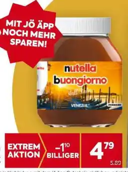 Billa nutella buongiorno Angebot