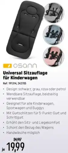 Smyths Toys Universal Sitzauflage für Kinderwagen Angebot