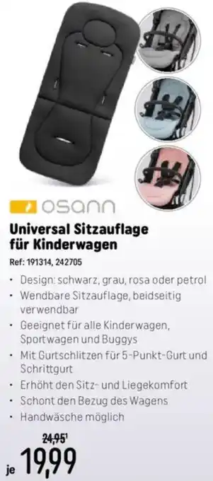 Smyths Toys Universal Sitzauflage für Kinderwagen Angebot