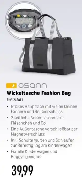 Smyths Toys Wickeltasche Fashion Bag Angebot