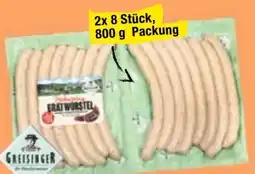 Maximarkt Greisinger Schweinsbratwürstel Angebot