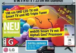 Maximarkt LG LED TV 43UT73006LA UHD Angebot