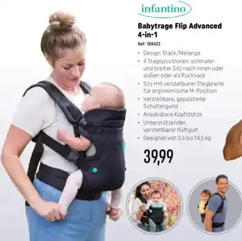 Smyths Toys Babytrage Flip Advanced 4-in-1 Angebot