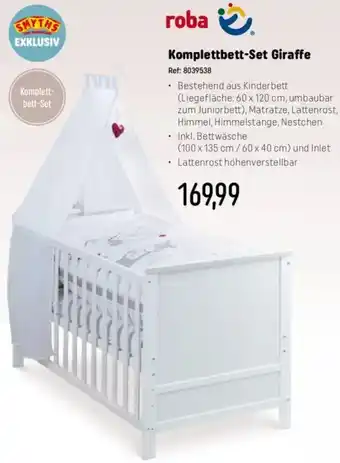 Smyths Toys Komplettbett-Set Giraffe Angebot