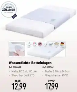 Smyths Toys Wasserdichte Betteinlagen Angebot