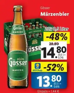 Lidl Gösser Märzenbier Angebot