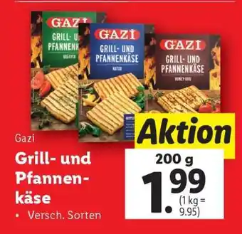 Lidl GAZI GRILL- UND PFANNENKÄSE Angebot