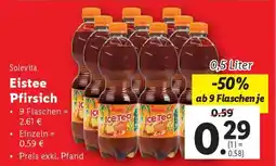 Lidl Solevita Eistee Pfirsich Angebot
