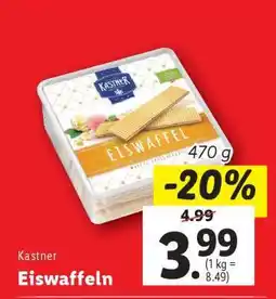 Lidl KASTNER EISWAFFELN Angebot