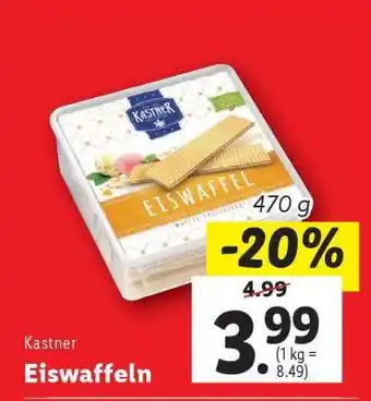 Lidl KASTNER EISWAFFELN Angebot