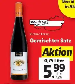 Lidl Pichler Krems Gemischter Satz Angebot