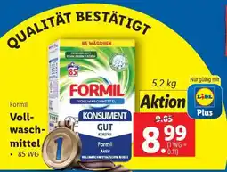 Lidl Formil Vollwaschmittel Angebot