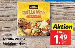 Lidl El Tequito Tortilla Wraps Mehrkorn 6er Angebot