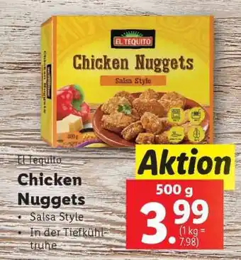 Lidl El Tequito Chicken Nuggets Angebot