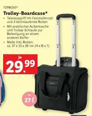 Lidl Trolley-Boardcase Angebot