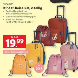 Lidl Kinder-Reise-Set, 2-teilig Angebot