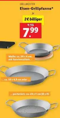Lidl Eisen-Grillpfanne Angebot