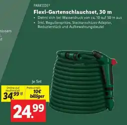 Lidl Flexi-Gartenschlauchset, 30 m Angebot