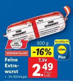 Lidl Feine Extrawurst Angebot