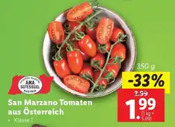 Lidl San Marzano Tomaten aus Österreich Angebot