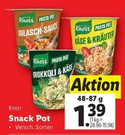 Lidl Knorr Snack Pot Angebot
