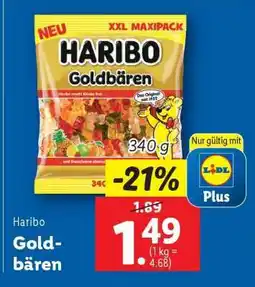 Lidl HARIBO GOLDBÄREN Angebot