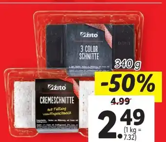 Lidl Zito Cremeschnitten Angebot