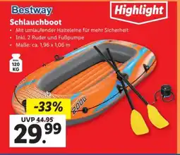 Lidl BestWay Schlauchboot Angebot