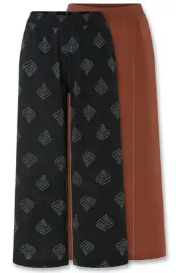Lidl Esmara Damen Wide Leg Hose Angebot
