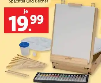 Lidl Crelando Koffer-Tischstaffelei Angebot