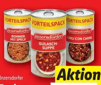 Lidl Inzersdorfer Fertiggerichte Angebot