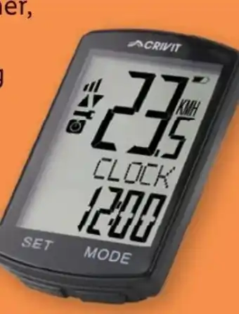Lidl Crivit Fahrradcomputer Angebot