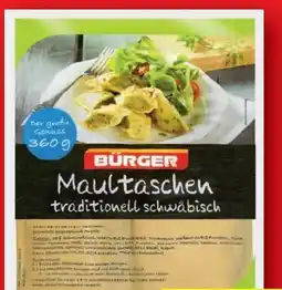 Lidl Bürger Maultaschen Angebot