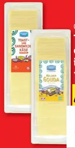 Lidl Gmundner Milch Toast-Sandwichkäse Angebot