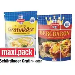 Maximarkt Gratin- oder Spätzlekäse, Bergkäse, Emmentaler oder Bergbaron Maximarkt Angebot